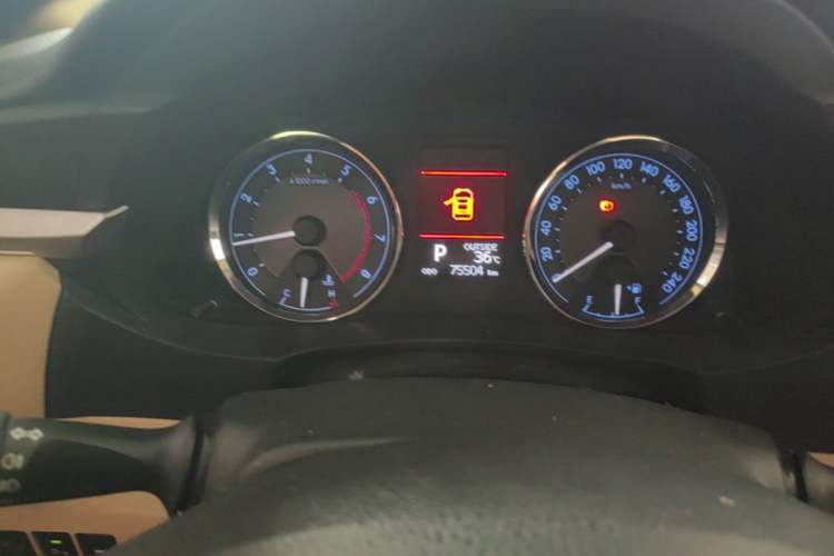 Used Toyota Corolla 2017 1.2T CVT GL-i Instrument Cluster