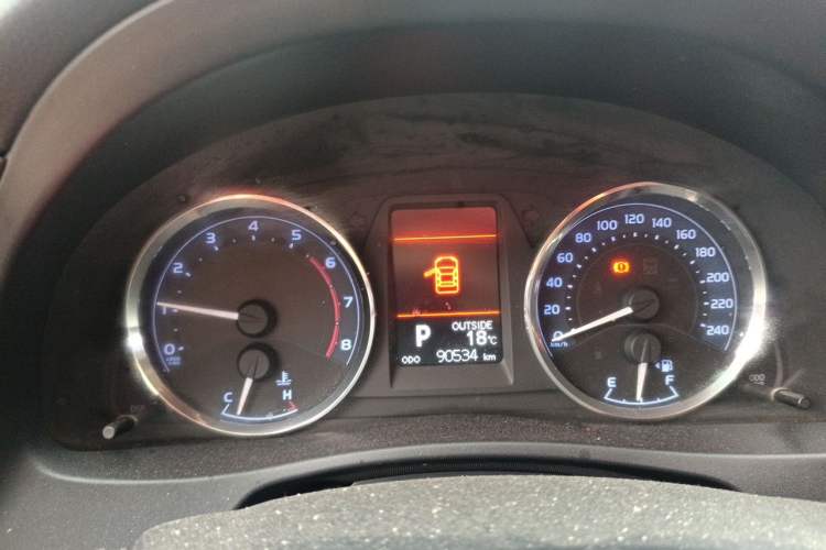 Used Toyota Corolla 2017 Revised Version 1.2T S-CVT GL-i Instrument Cluster