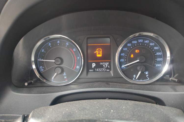 Used Toyota Corolla 2017 Revised Version 1.2T S-CVT GL-i Instrument Cluster