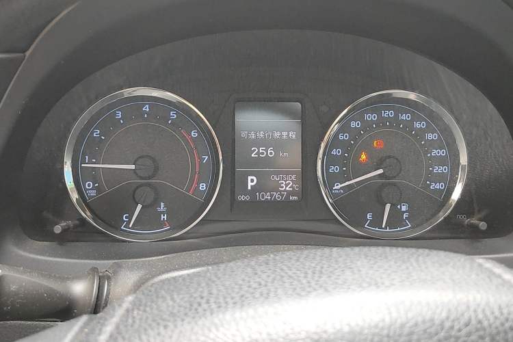 Used Toyota Corolla 2017 Revised Version 1.2T S-CVT GL-i Instrument Cluster