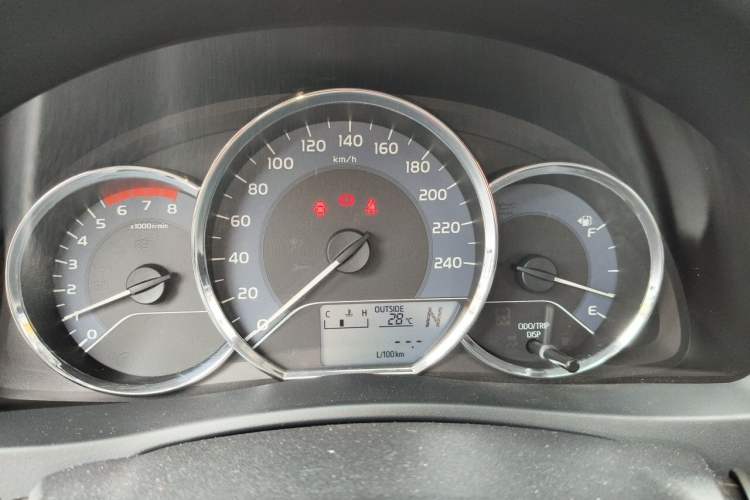 Used Toyota Corolla 2017 Revised Version 1.2T S-CVT GL Instrument Cluster