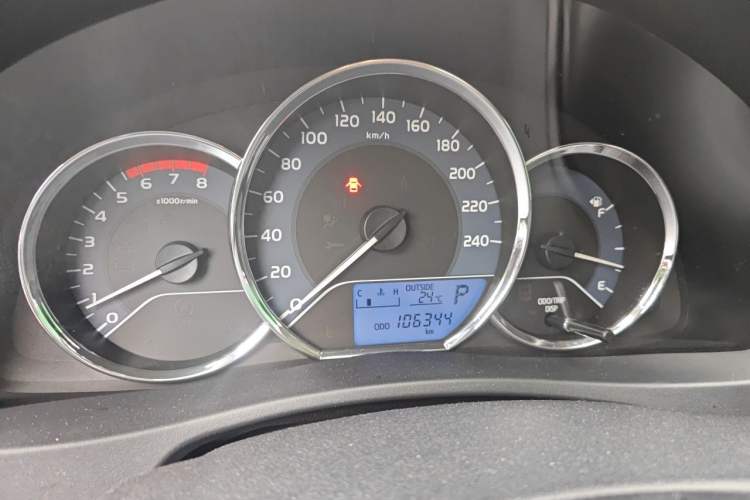Used Toyota Corolla 2017 Revised Version 1.2T S-CVT GL Instrument Cluster