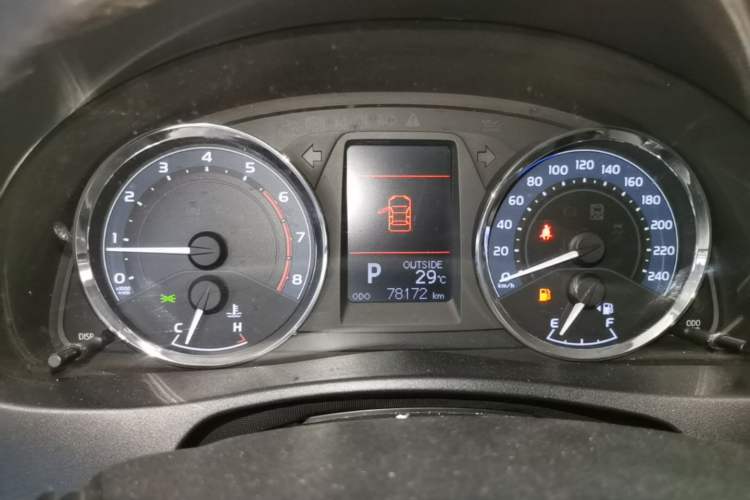 Used Toyota Corolla 2017 Revised Version 1.2T S-CVT GL-i Instrument Cluster