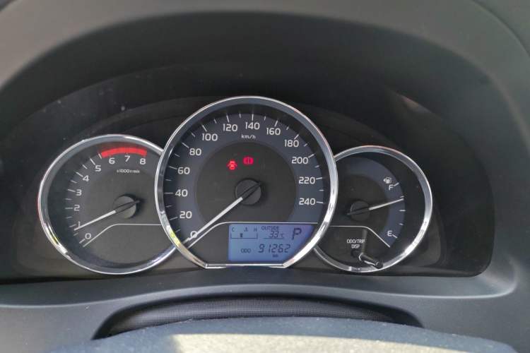 Used Toyota Corolla 2017 Revised Version 1.2T S-CVT GL Instrument Cluster
