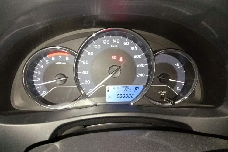 Used Toyota Corolla 2017 Revised Version 1.2T S-CVT GL Instrument Cluster