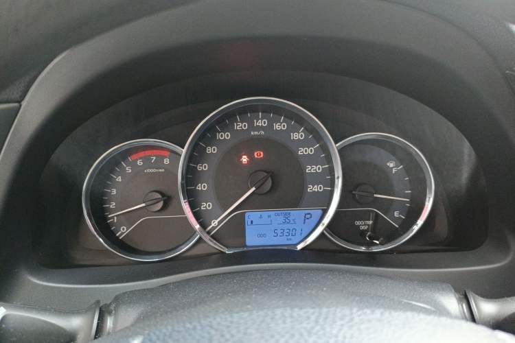 Used Toyota Corolla 2017 Revised Version 1.2T S-CVT GL Instrument Cluster