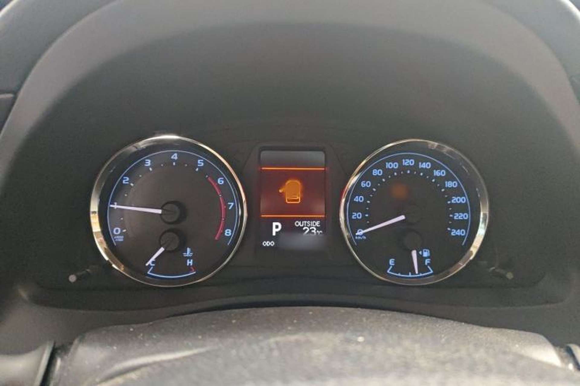 Used Toyota Corolla 2017 Revised Version 1.2T S-CVT GL-i Instrument Cluster
