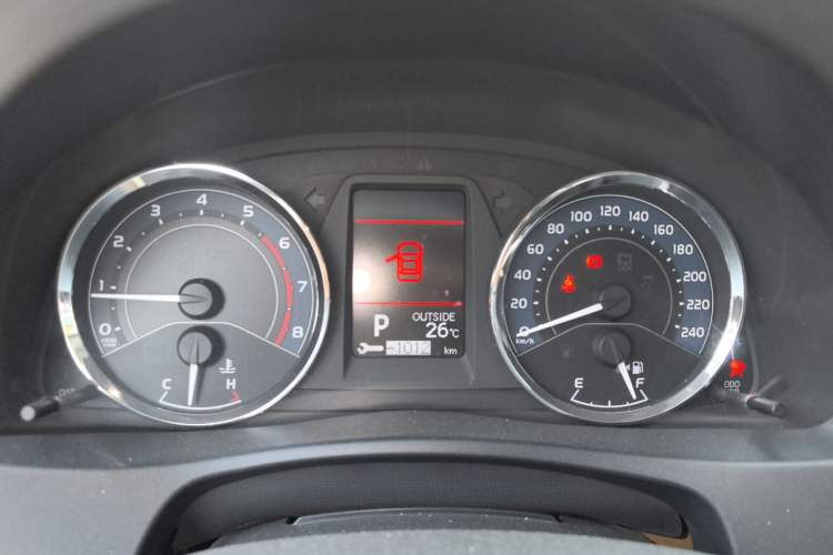 Used Toyota Corolla 2017 Revised Version 1.2T S-CVT GL-i Instrument Cluster
