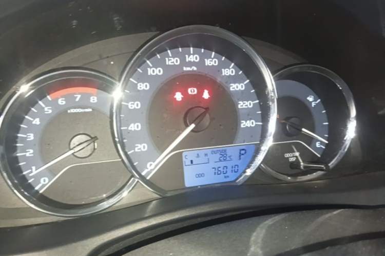 Used Toyota Corolla 2017 Revised Version 1.2T S-CVT GL Instrument Cluster