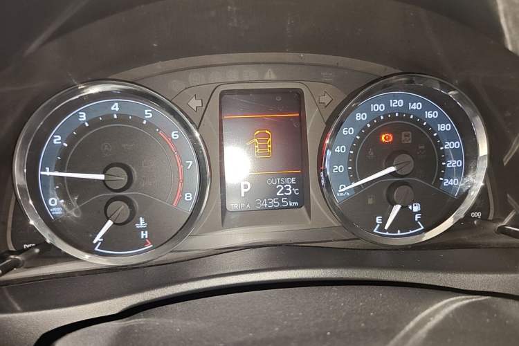 Used Toyota Corolla 2017 Revised Version 1.2T S-CVT GL-i Instrument Cluster