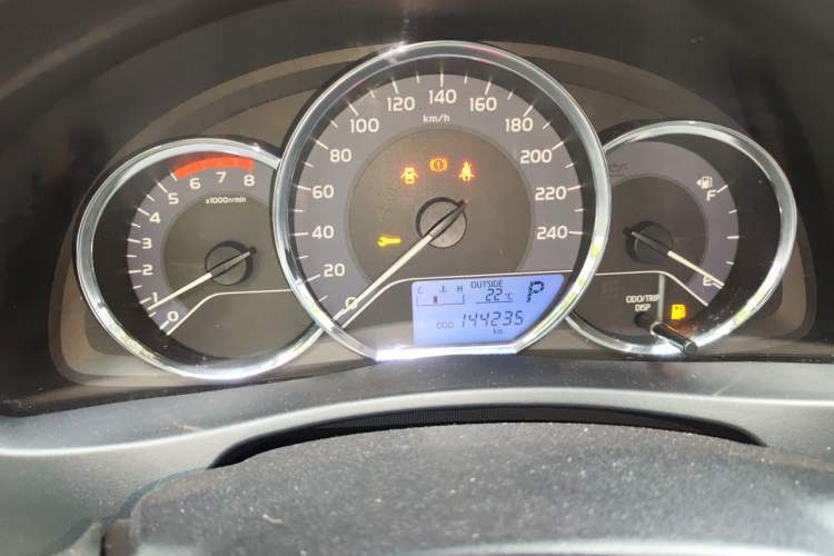 Used Toyota Corolla 2017 Revised Version 1.2T S-CVT GL Instrument Cluster