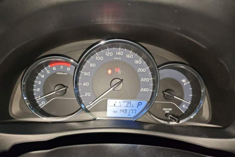 Used Toyota Corolla 2017 Revised Version 1.2T S-CVT GL Instrument Cluster