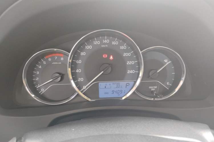 Used Toyota Corolla 2017 Revised Version 1.2T S-CVT GL Instrument Cluster