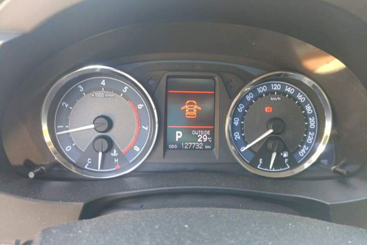 Used Toyota Corolla 2017 1.2T CVT GL-i Special Edition with Leather Instrument Cluster