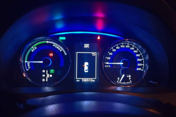 Used Toyota Corolla 2017 Revised Dual-Engine 1.8L E-CVT Leading Edition Instrument Cluster