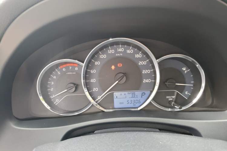 Used Toyota Corolla 2017 Revised Version 1.2T S-CVT GL Instrument Cluster