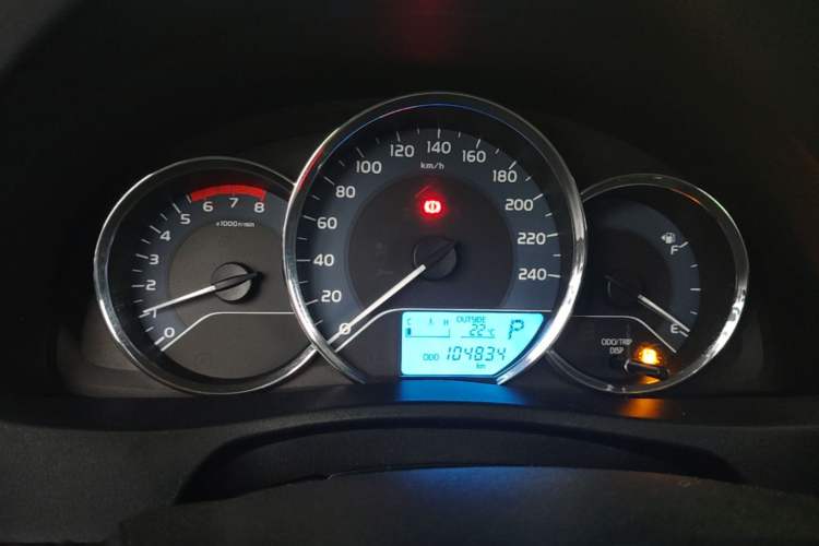 Used Toyota Corolla 2017 Revised Version 1.2T S-CVT GL Instrument Cluster