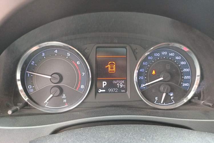 Used Toyota Corolla 2017 Revised Version 1.2T S-CVT GL-i Instrument Cluster