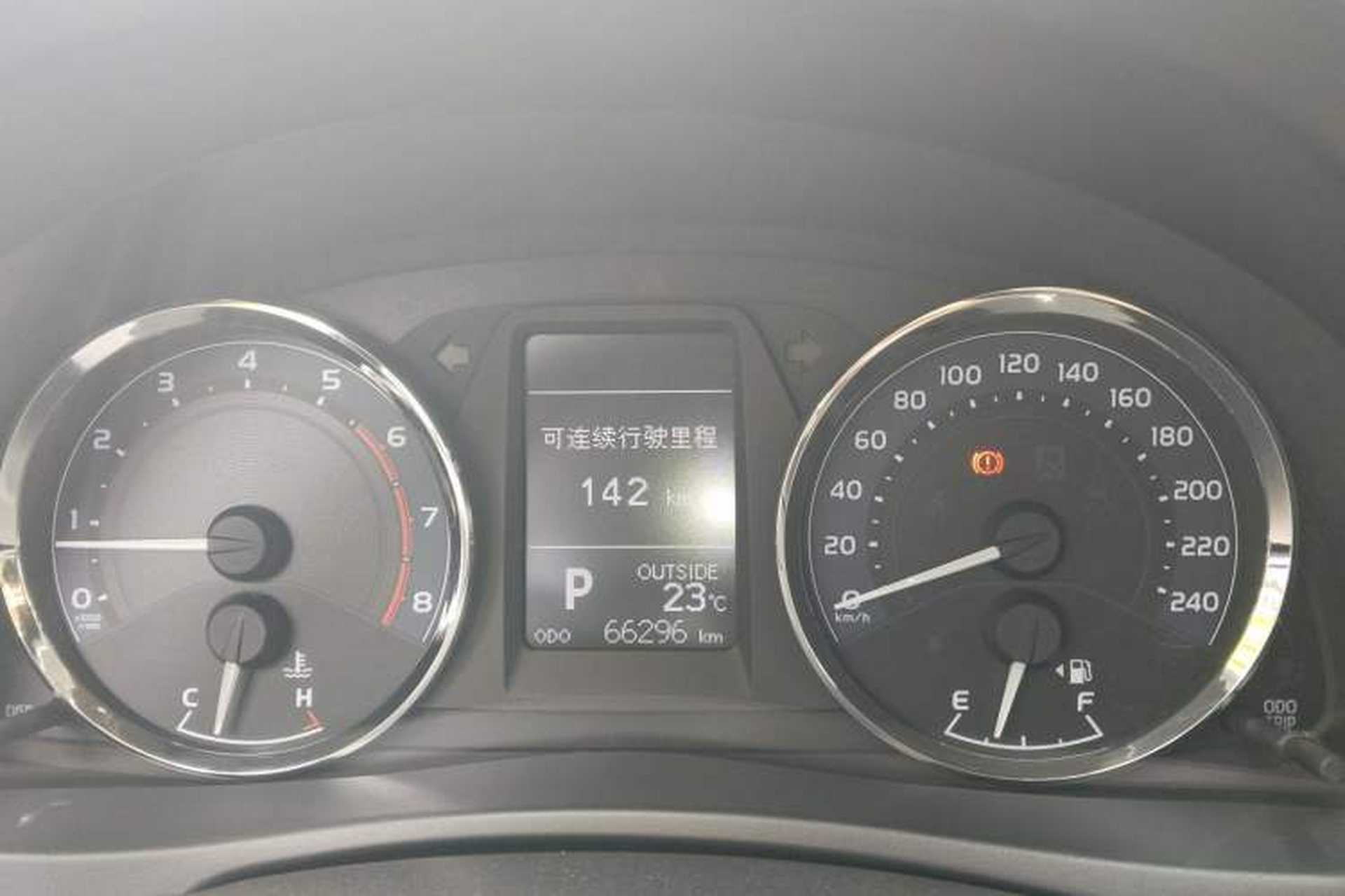 Used Toyota Corolla 2017 Revised Version 1.2T S-CVT GL-i Instrument Cluster