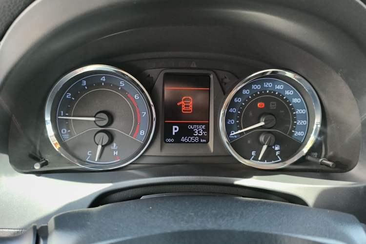 Used Toyota Corolla 2017 Revised Version 1.2T S-CVT GL-i Instrument Cluster