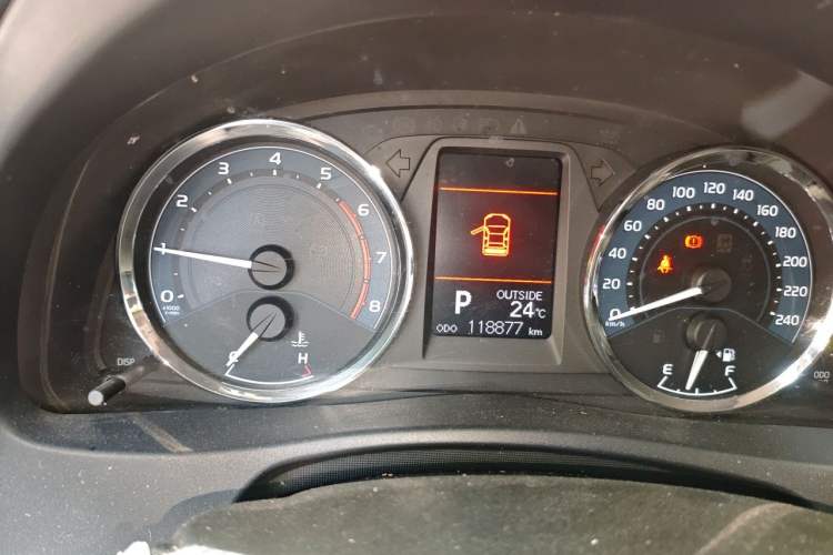 Used Toyota Corolla 2017 Revised Version 1.2T S-CVT GL-i Instrument Cluster