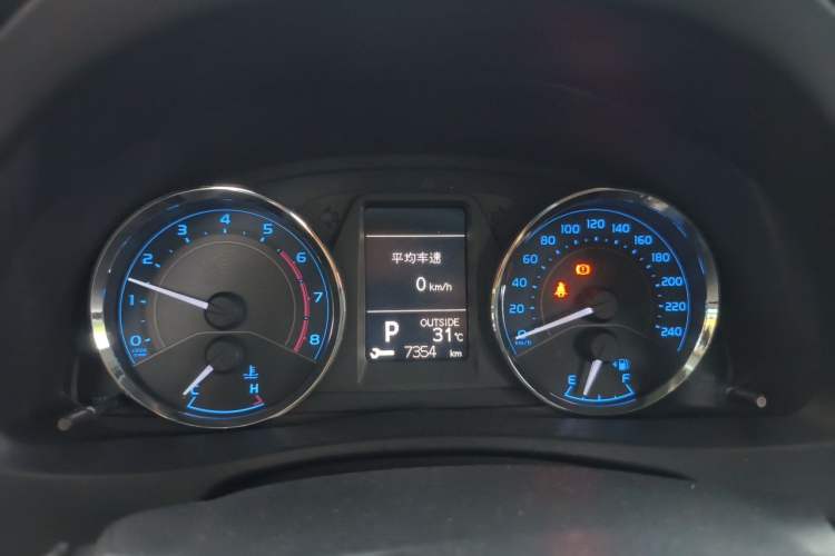 Used Toyota Corolla 2017 Revised Version 1.2T S-CVT GL-i Instrument Cluster