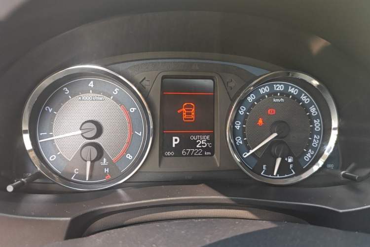 Used Toyota Corolla 2017 1.2T CVT GL-i Leather Edition Instrument Cluster