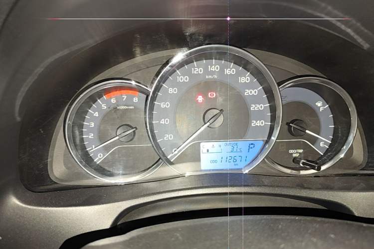 Used Toyota Corolla 2017 Revised Version 1.2T S-CVT GL Instrument Cluster