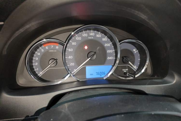 Used Toyota Corolla 2017 Revised Version 1.2T S-CVT GL Instrument Cluster