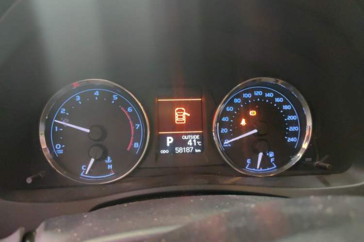 Used Toyota Corolla 2017 Revised Version 1.2T S-CVT GL-i Leather Edition Instrument Cluster