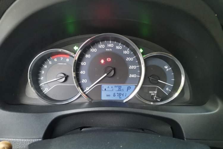 Used Toyota Corolla 2017 Revised Version 1.2T S-CVT GL Instrument Cluster