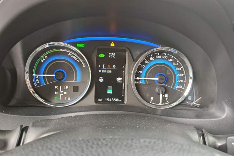 Used Toyota Corolla 2017 Revised Dual-Engine 1.8L E-CVT Luxury Edition Instrument Cluster