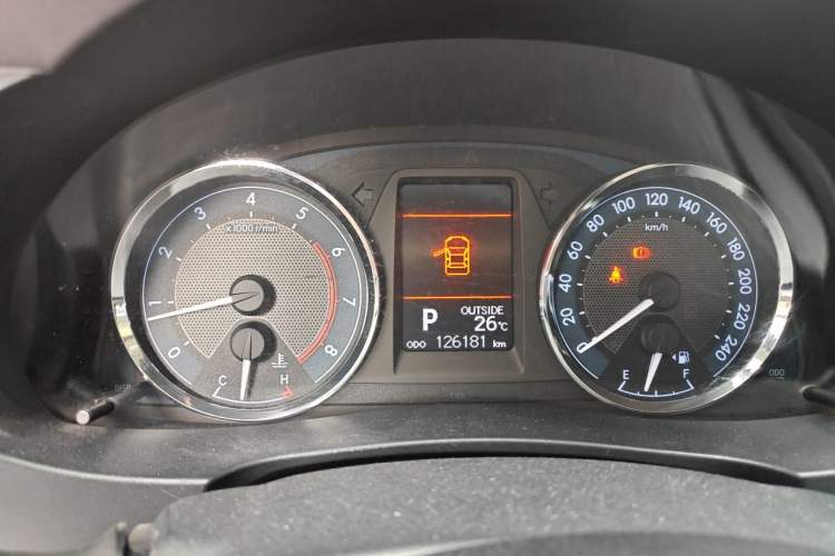 Used Toyota Corolla 2017 1.2T CVT GL-i Leather Edition Instrument Cluster