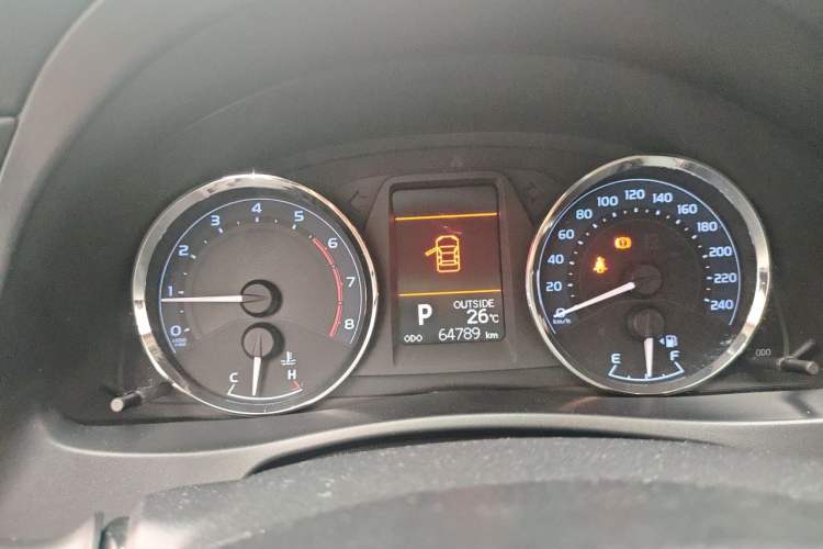 Used Toyota Corolla 2017 Revised Version 1.2T S-CVT GL-i Instrument Cluster