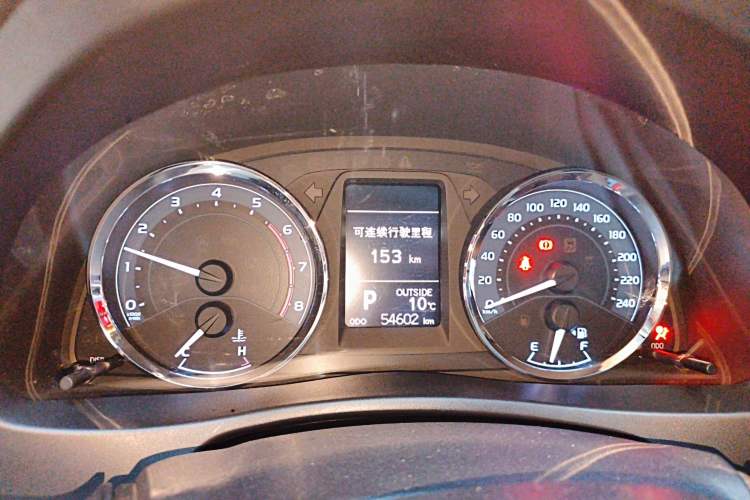 Used Toyota Corolla 2017 Revised Version 1.2T S-CVT GL-i Instrument Cluster