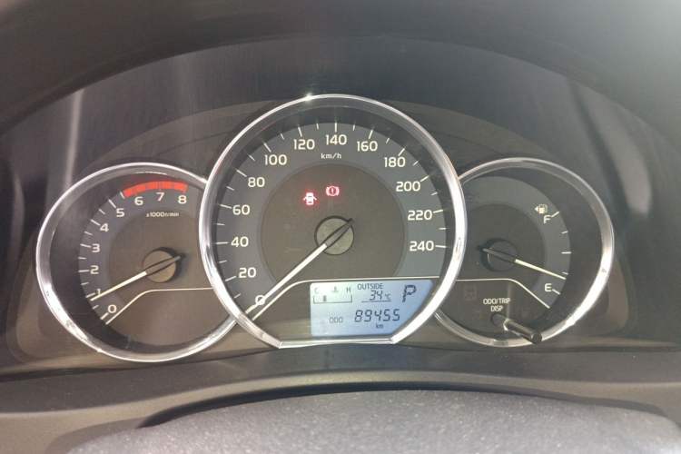 Used Toyota Corolla 2017 Revised Version 1.2T S-CVT GL Instrument Cluster