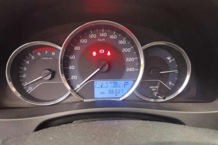 Used Toyota Corolla 2017 Revised Version 1.2T S-CVT GL Instrument Cluster