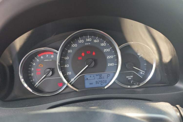 Used Toyota Corolla 2017 Revised Version 1.2T S-CVT GL Instrument Cluster