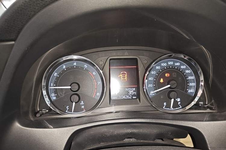 Used Toyota Corolla 2017 Revised Version 1.2T S-CVT GL-i Instrument Cluster