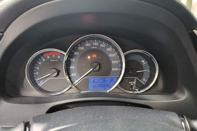 Used Toyota Corolla 2017 Revised Version 1.2T S-CVT GL Instrument Cluster