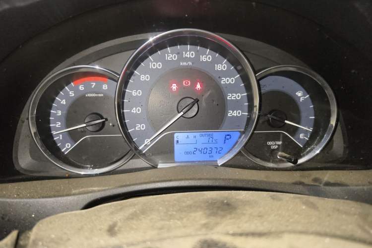 Used Toyota Corolla 2017 Revised Version 1.2T S-CVT GL Instrument Cluster