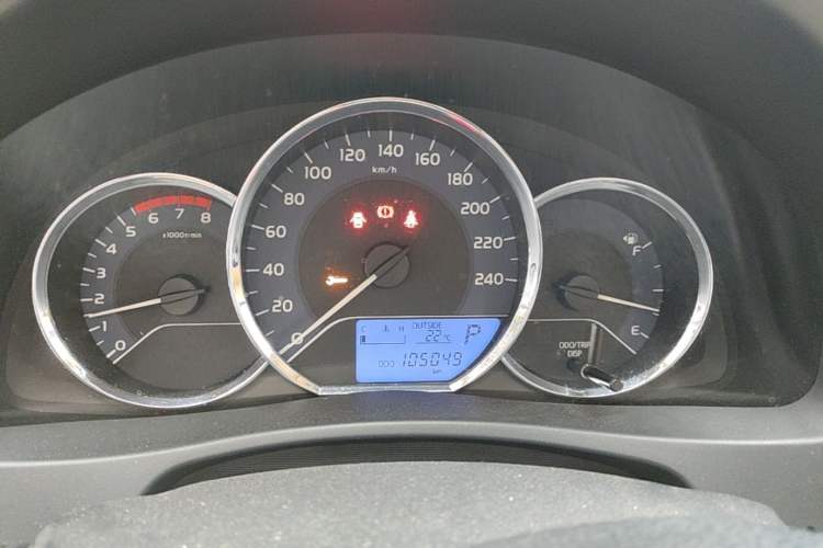 Used Toyota Corolla 2017 Revised Version 1.2T S-CVT GL Instrument Cluster