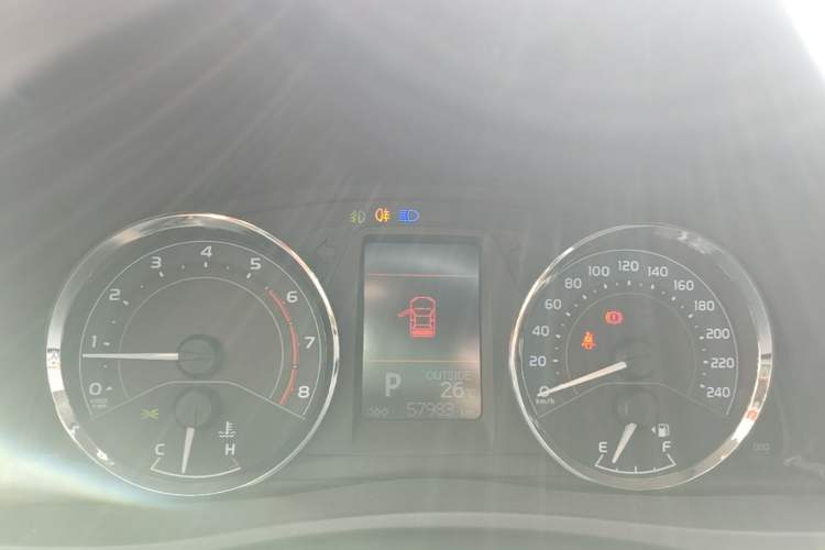 Used Toyota Corolla 2017 Revised Version 1.2T S-CVT GL-i Instrument Cluster