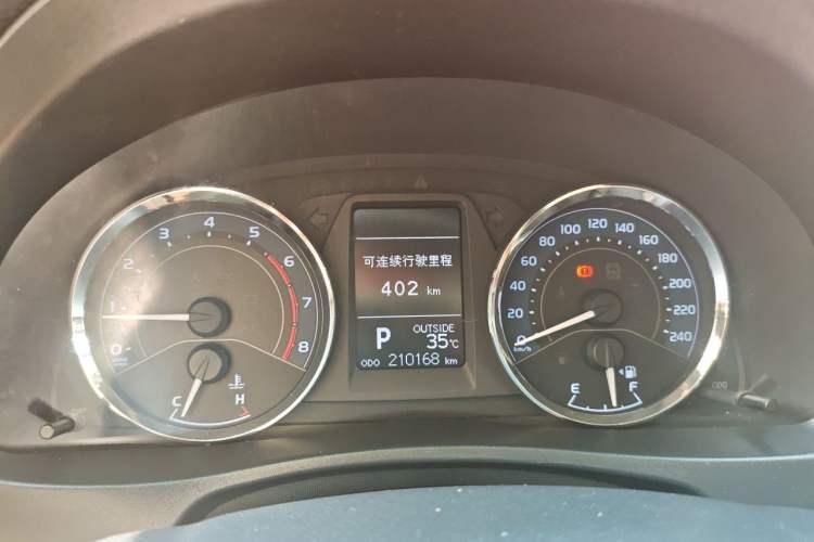 Used Toyota Corolla 2017 Revised Version 1.2T S-CVT GL-i Instrument Cluster