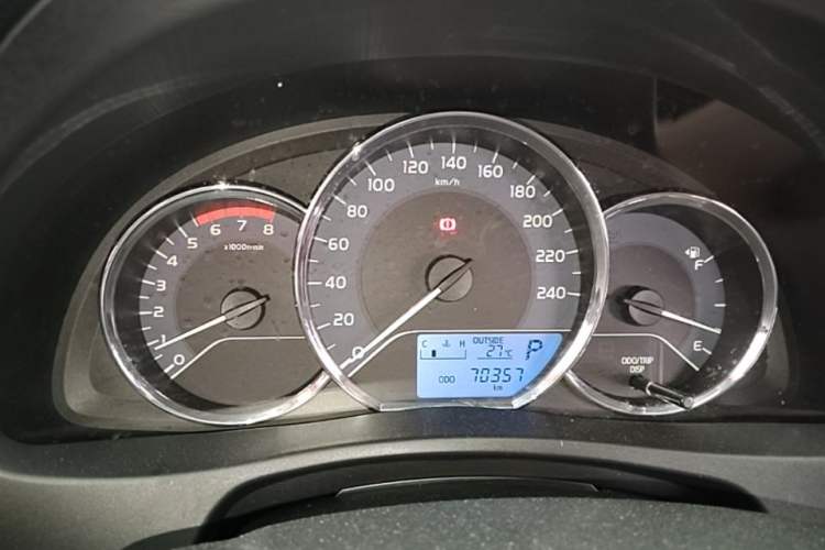 Used Toyota Corolla 2017 Revised Version 1.2T S-CVT GL Instrument Cluster