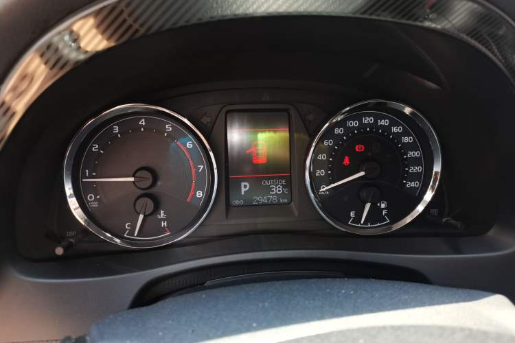 Used Toyota Corolla 2017 Revised Version 1.2T S-CVT GL-i Instrument Cluster