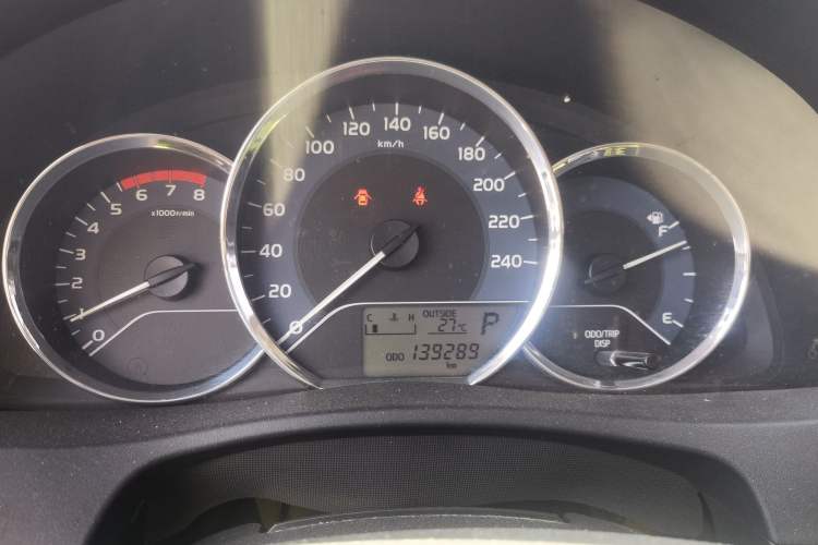 Used Toyota Corolla 2017 Revised Version 1.2T S-CVT GL Instrument Cluster