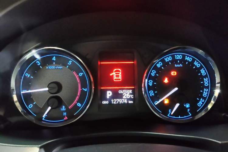 Used Toyota Corolla 2017 1.2T CVT GL-i Instrument Cluster