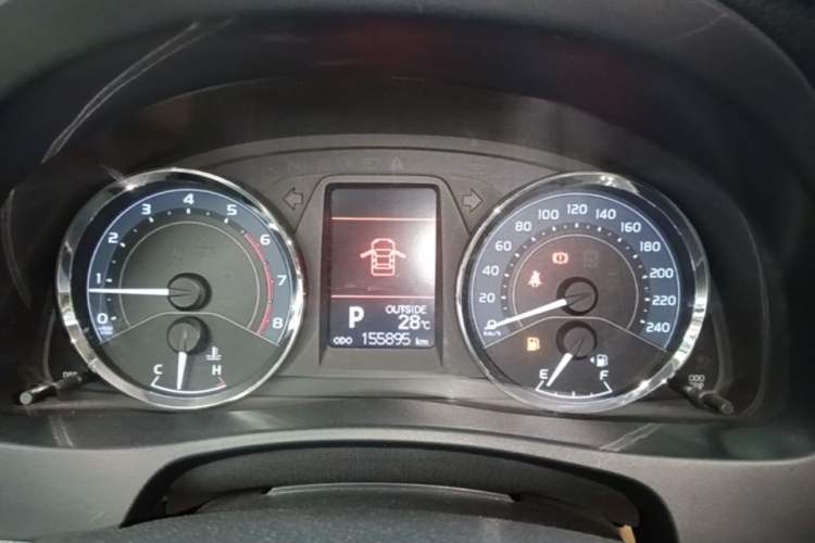 Used Toyota Corolla 2017 Revised Version 1.2T S-CVT GL-i Instrument Cluster