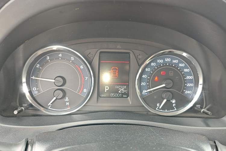Used Toyota Corolla 2017 Revised Version 1.2T S-CVT GL-i Instrument Cluster